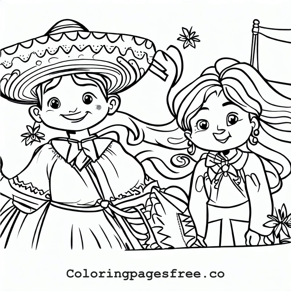 Hispanic Heritage Month Coloring Pages free