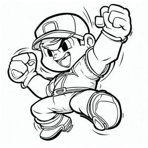 Super Smash Bros Coloring Pages free