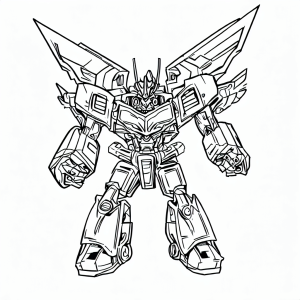 Transformer Coloring Pages free