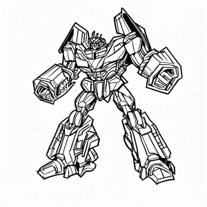 Transformer Coloring Pages printable