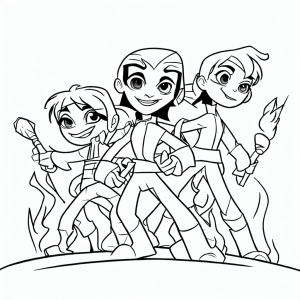Wild Kratts Coloring Pages printable