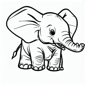 Elephant Coloring Pages download