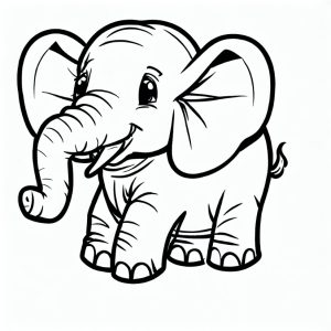 Elephant Coloring Pages printable